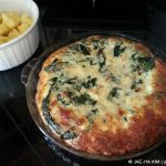 Spinach and Kale Quiche